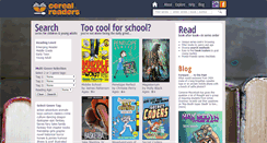 Desktop Screenshot of cerealreaders.com